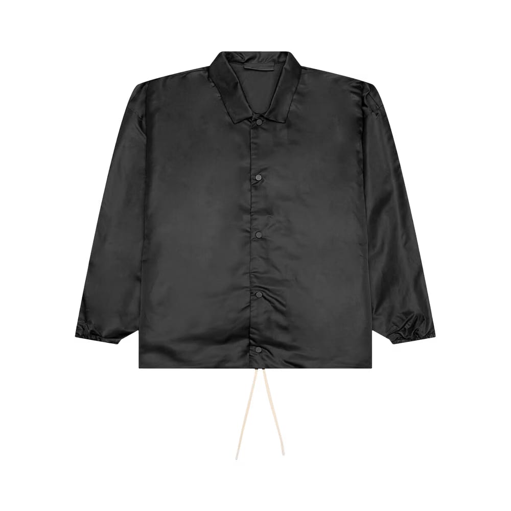 Fear of God Essentials Coaches Jacket Jet Black