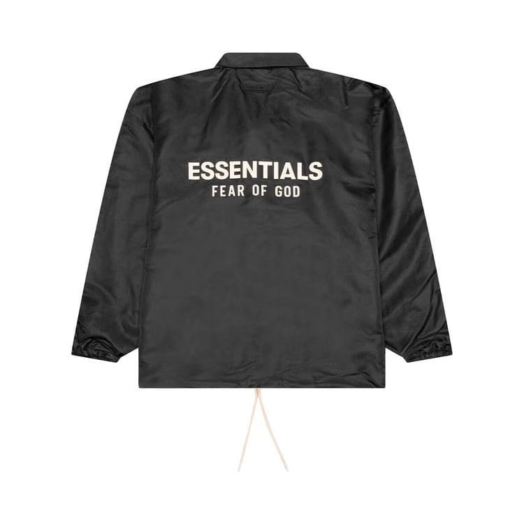 Fear of God Essentials Coaches Jacket Jet Black
