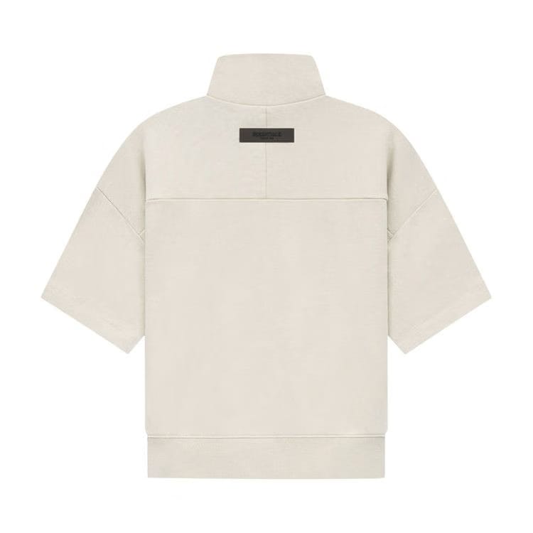 Fear of God Essentials Kids Shorts-Sleeve Full Zip Jacket Wheat