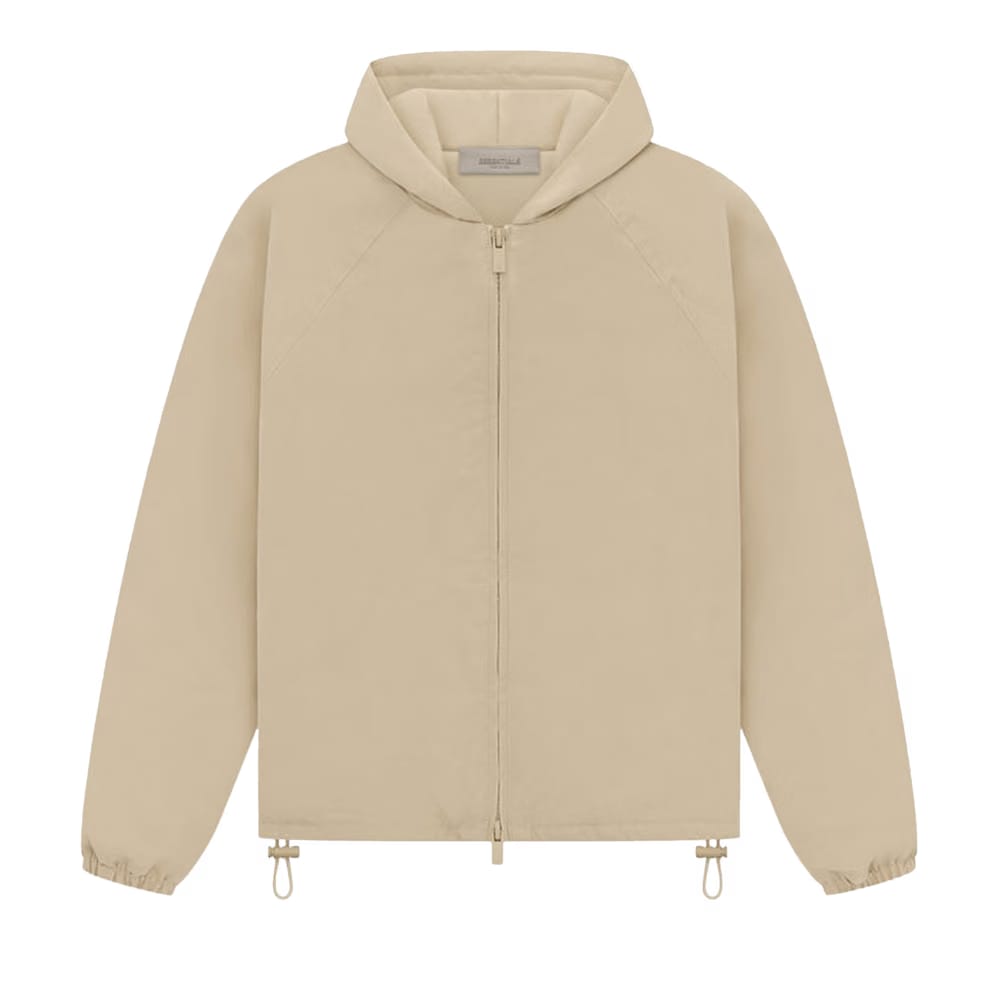 Fear of God Essentials Kids Full Zip Jacket Sand
