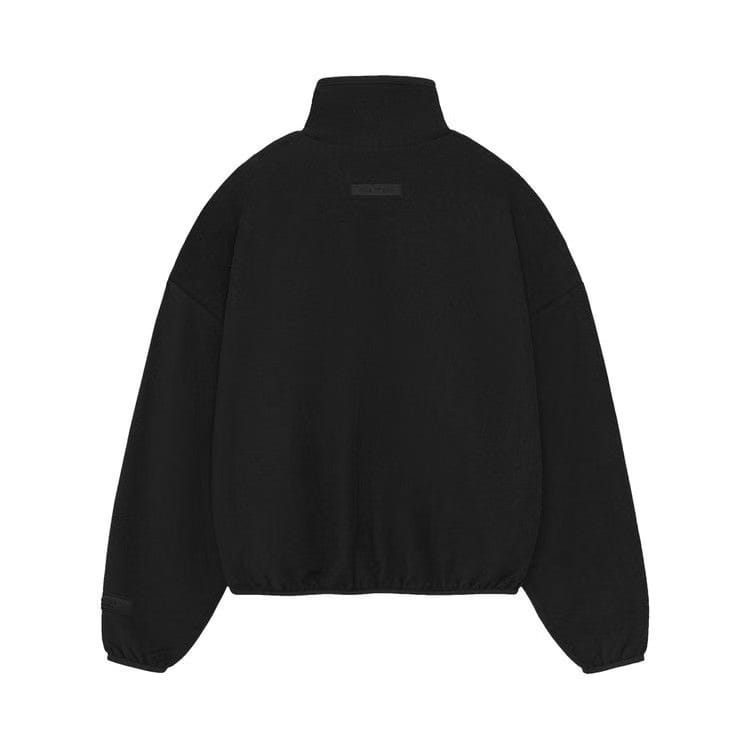 Fear of God Essentials Half Zip Mockneck Jet Black