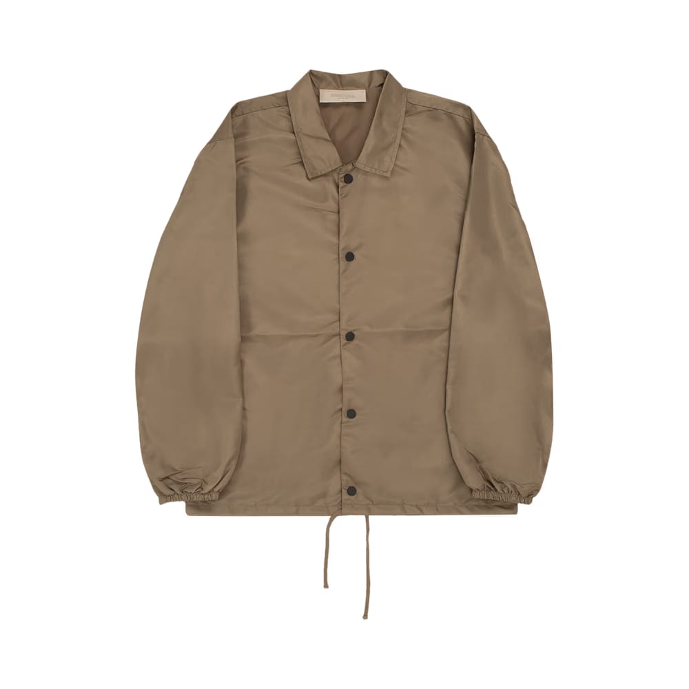 Fear of God Essentials Coaches Jacket Wood