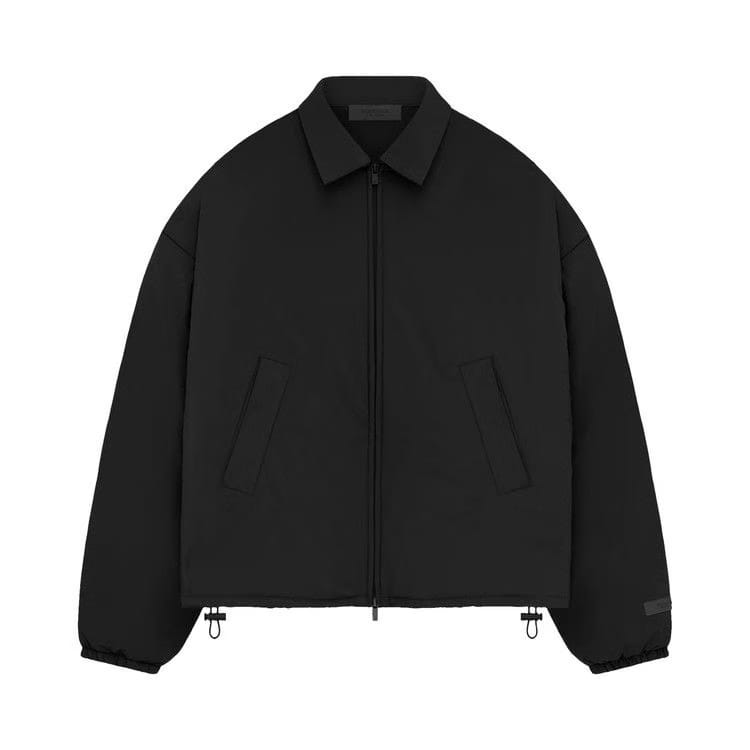 Fear of God Essentials Filled Bomber Jet Black