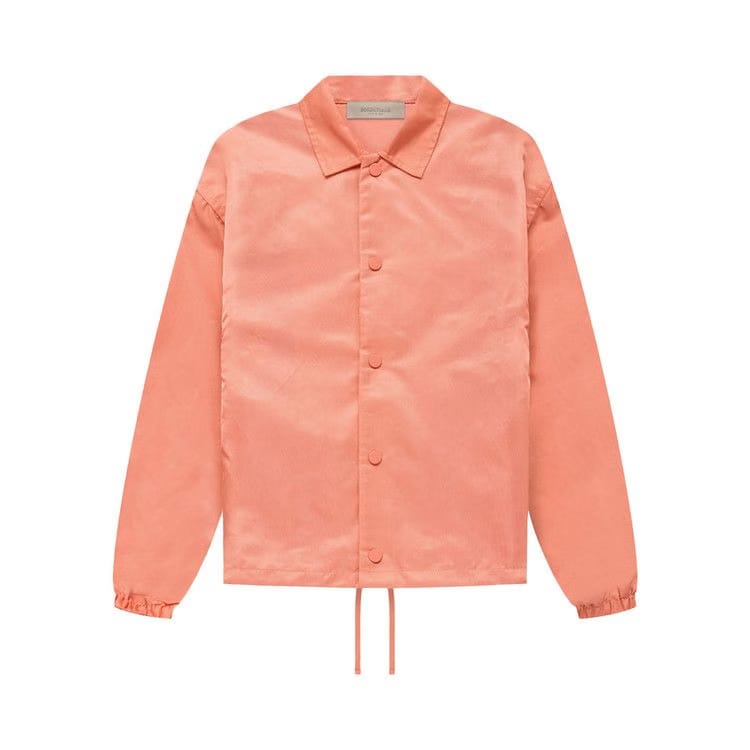 Fear of God Essentials Kids Nylon Coaches Jacket Coral
