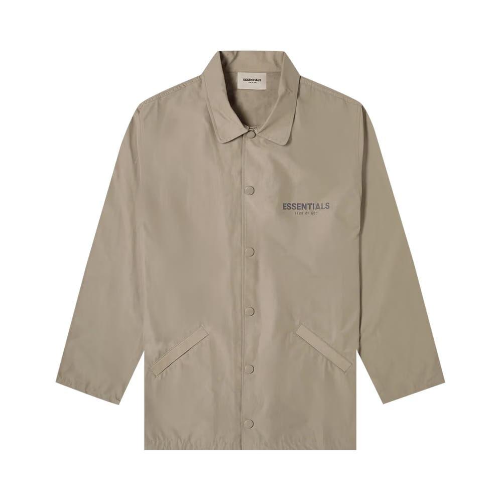 Fear of God Essentials Coaches Jacket Stone