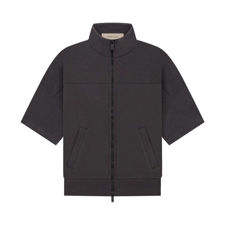 Fear of God Essentials Kids Shorts-Sleeve Full Zip Jacket Iron