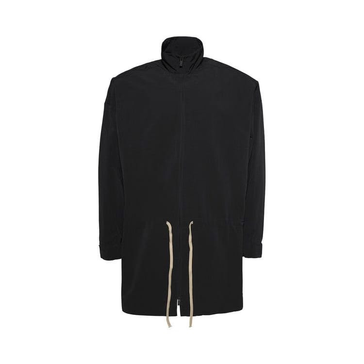 Fear of God Essentials Military Nylon Mockneck Anorak Black