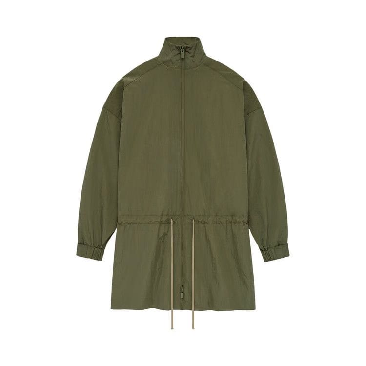 Fear of God Essentials Ripstop Mockneck Anorak Military