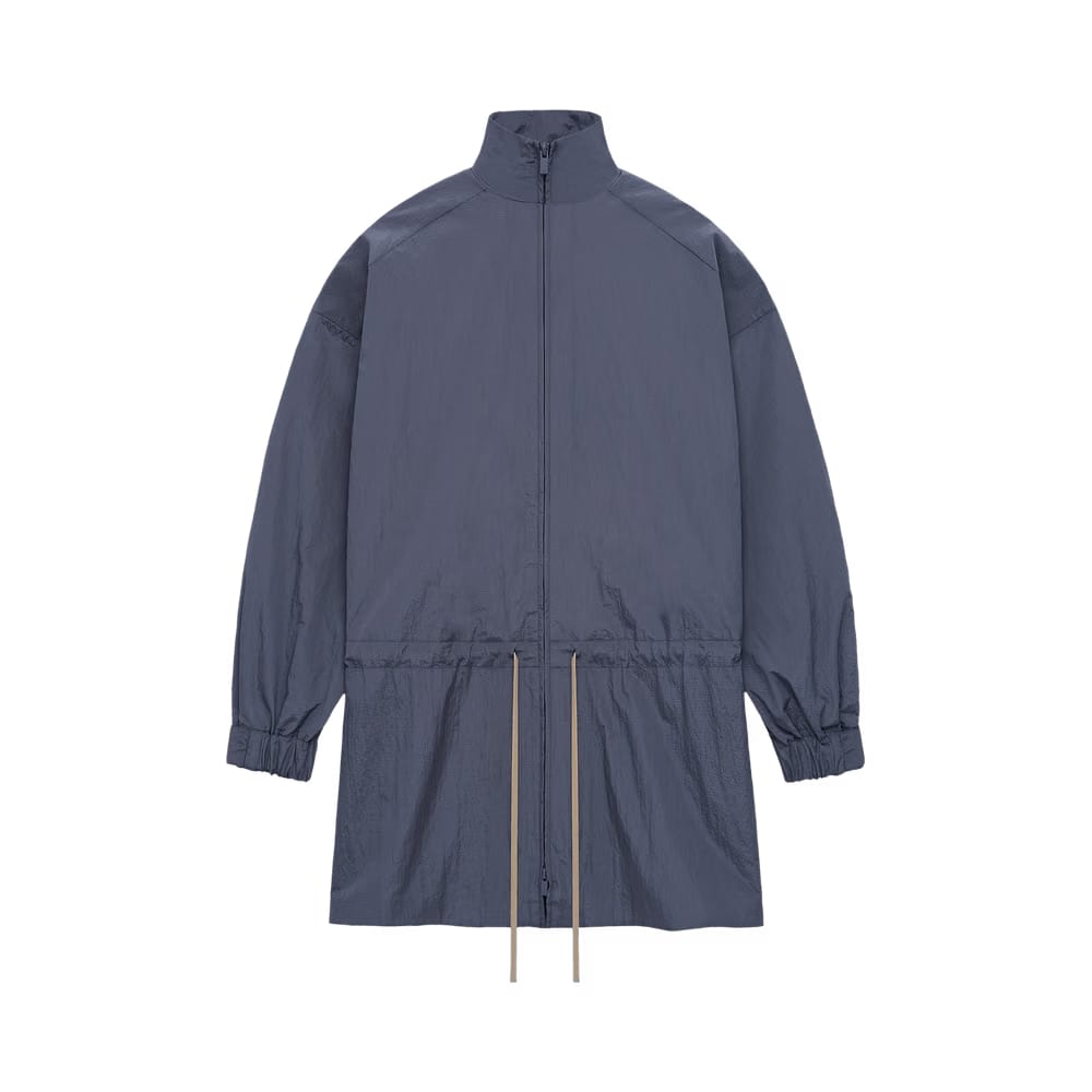 Fear of God Essentials Ripstop Mockneck Anorak Marine