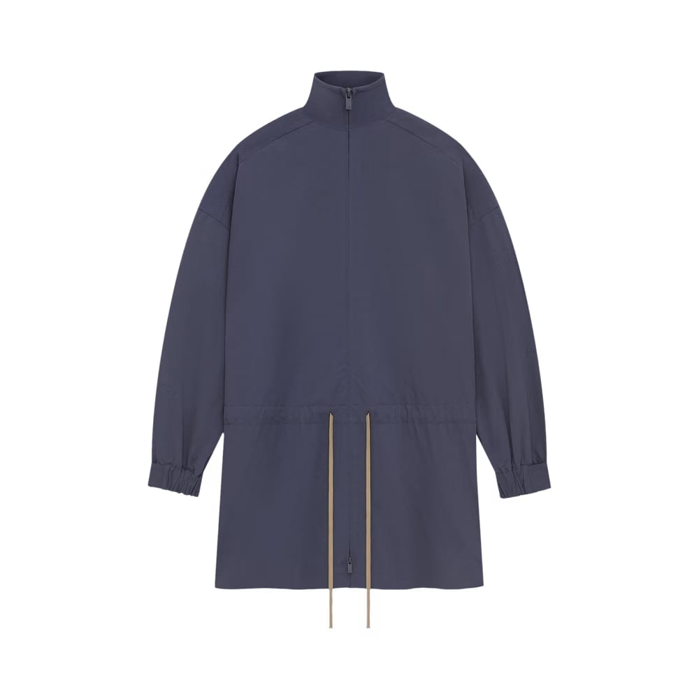 Fear of God Essentials Military Nylon Mockneck Anorak Marine