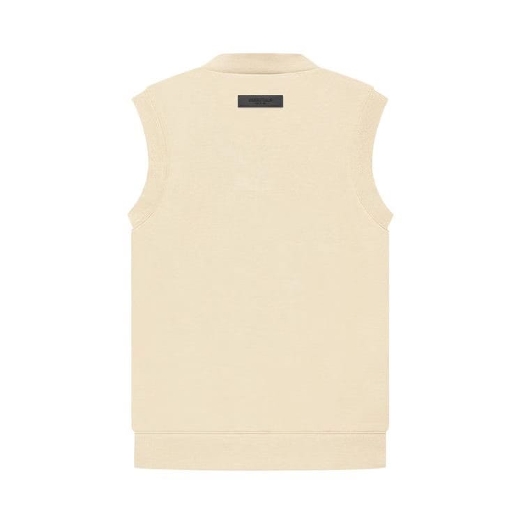 Fear of God Essentials V Neck Vest Egg Shell