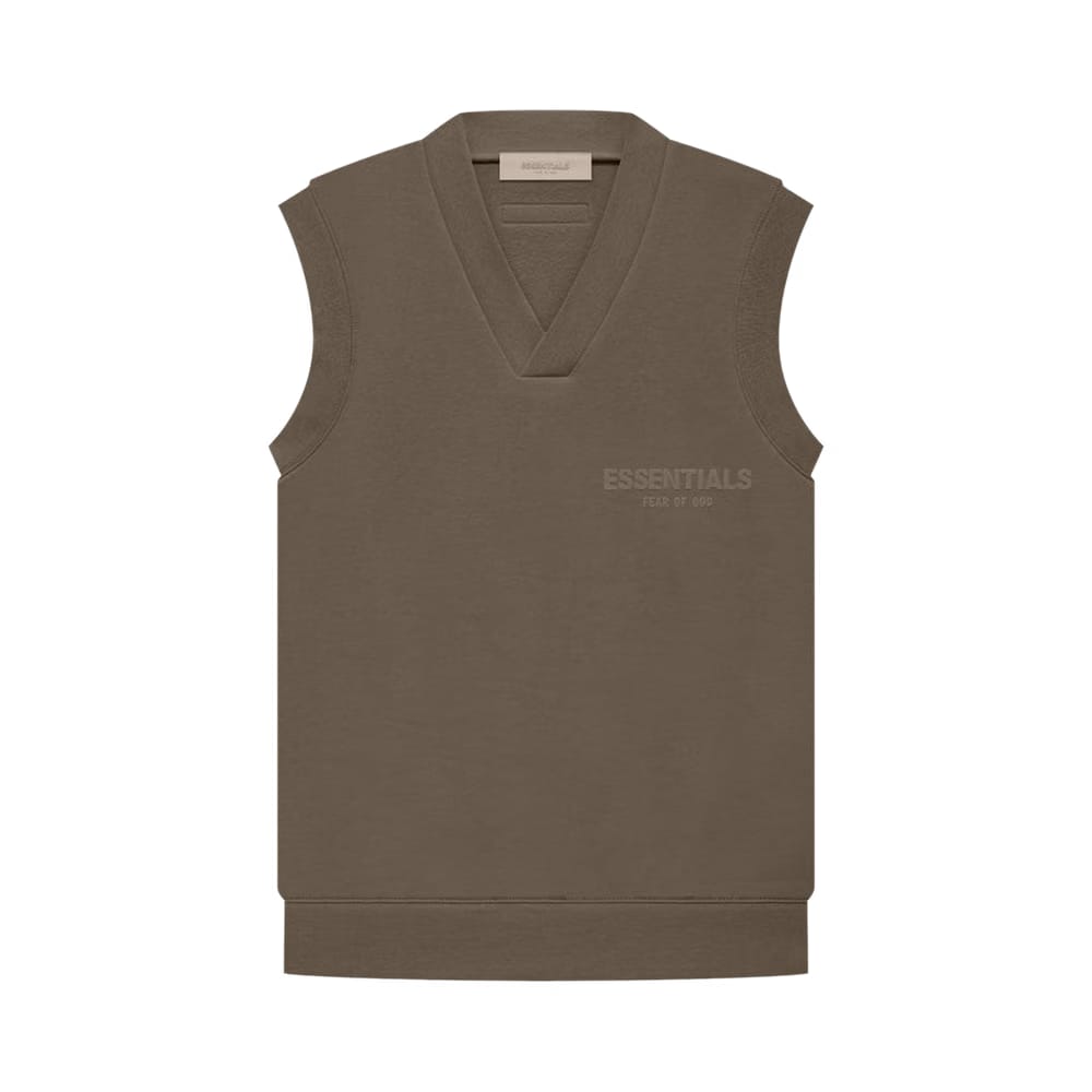 Fear of God Essentials V Neck Vest Wood