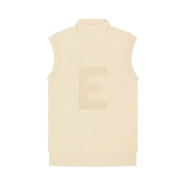 Fear of God Essentials Mockneck Vest Egg Shell