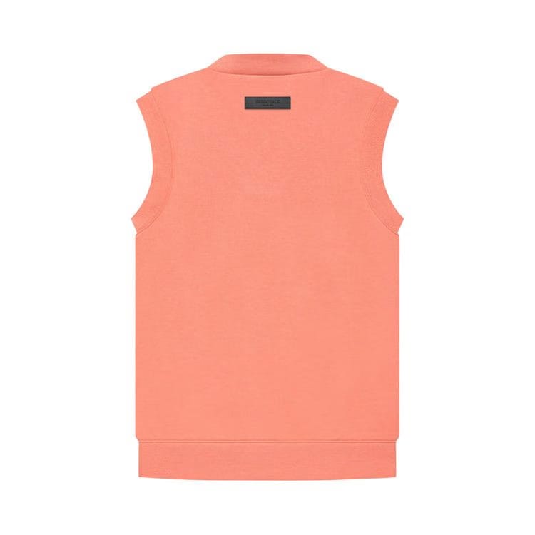 Fear of God Essentials V Neck Vest Coral