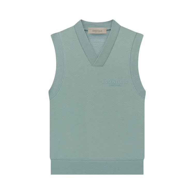 Fear of God Essentials Pullover V-Neck Vest Sycamore