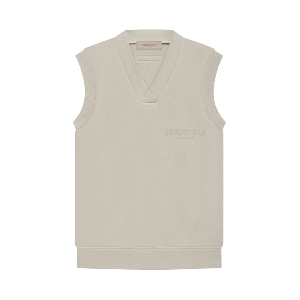 Fear of God Essentials V Neck Vest Smoke