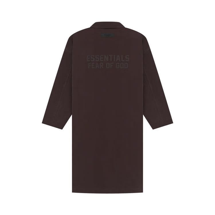 Fear of God Essentials Kids Long Coat Plum