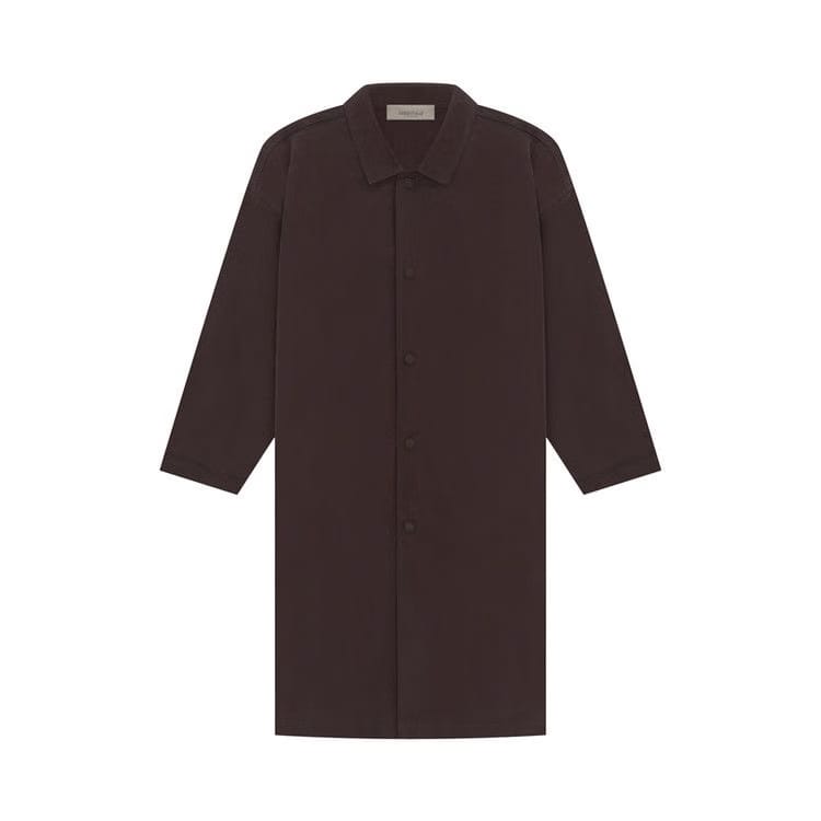 Fear of God Essentials Kids Long Coat Plum