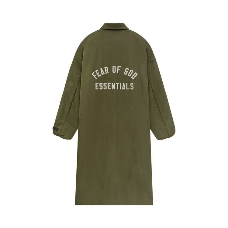 Fear of God Essentials Textured Nylon Trench Military
