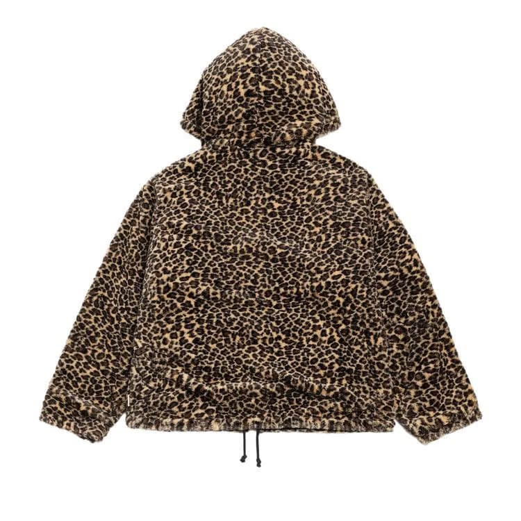Stussy Reversible Hooded Jacket Leopard