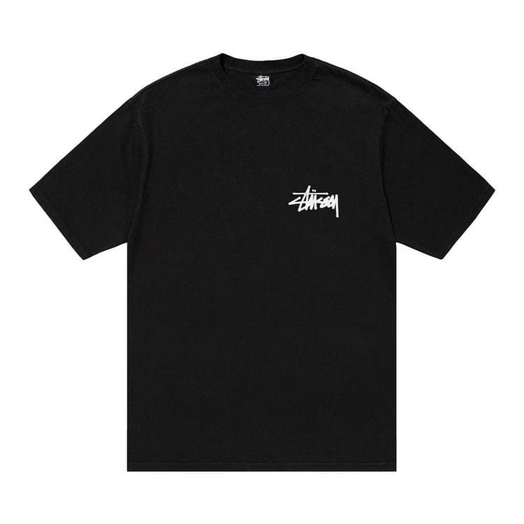 Stussy Old Phone T-Shirt Black