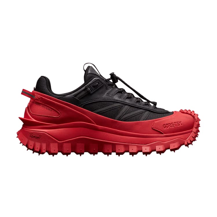 Moncler Trailgrip GORE-TEX Low Black Red