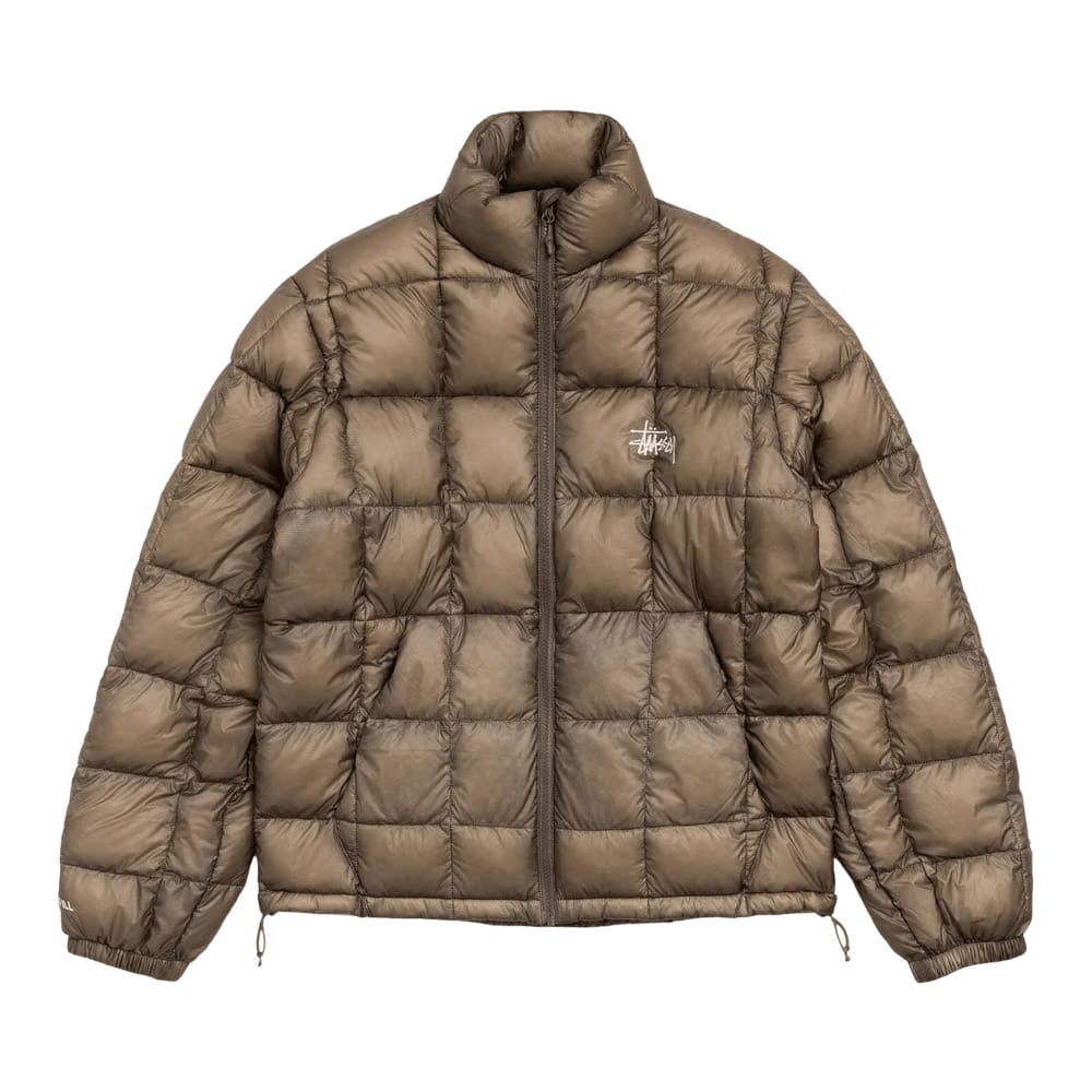 Stussy Midweight Puffer Taupe