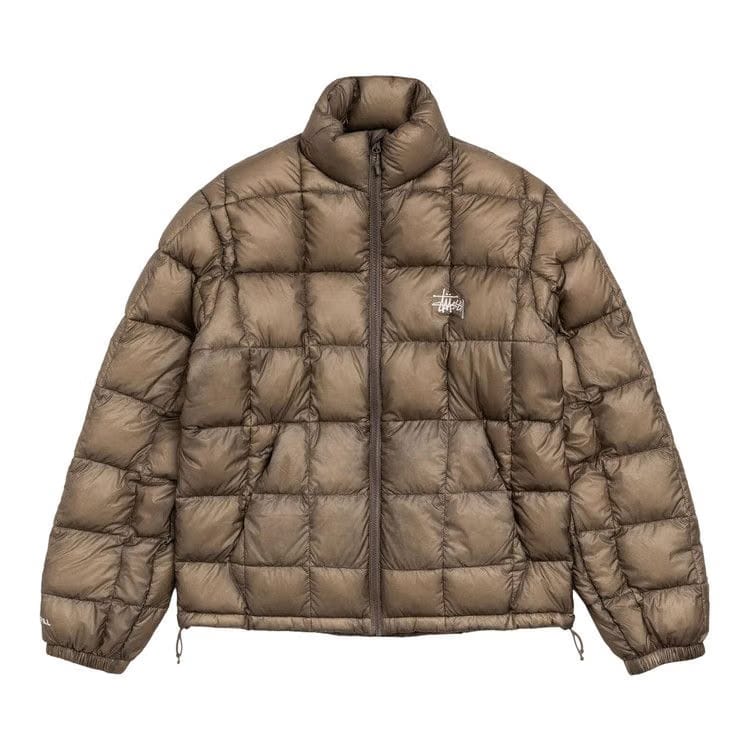 Stussy Midweight Puffer Taupe