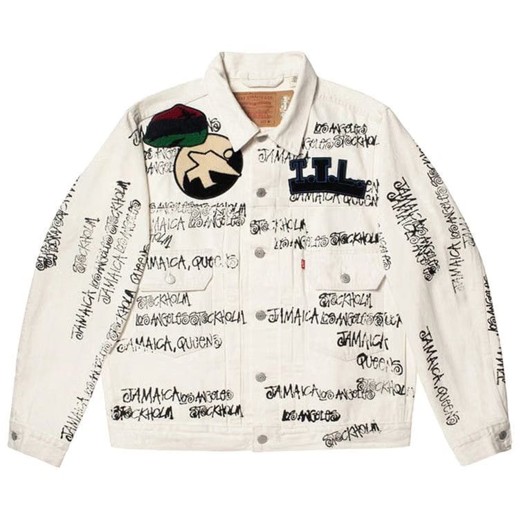 Stussy x Denim Tears x Our Legacy TTL Denim Jacket White