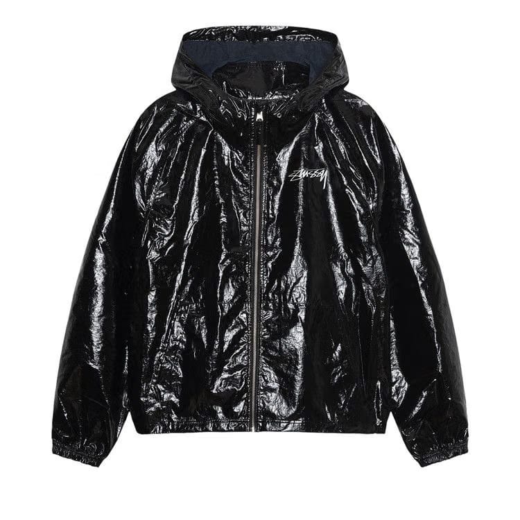 Stussy Beach Shell Coated Ripstop Black