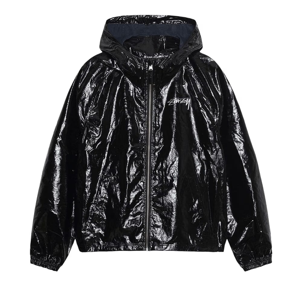 Stussy Beach Shell Coated Ripstop Black