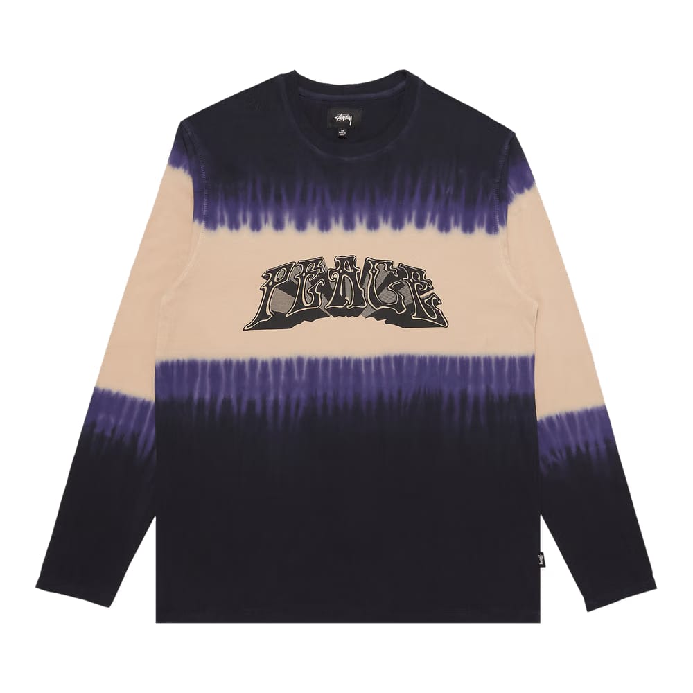 Stussy Peace Long-Sleeve T-Shirt Black
