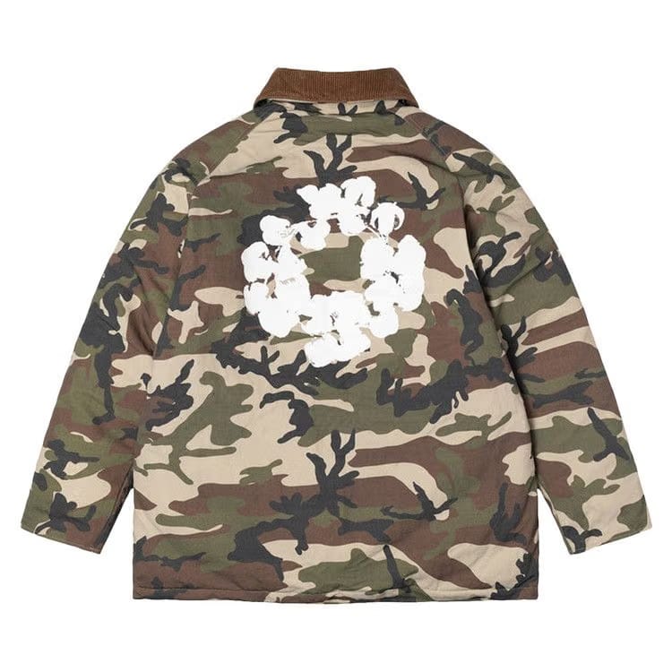 Stussy x Denim Tears Ripstop Down Army Jacket Camo