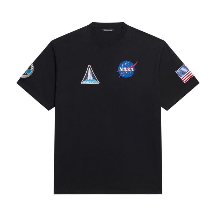Balenciaga Boxy T-Shirt Black/White