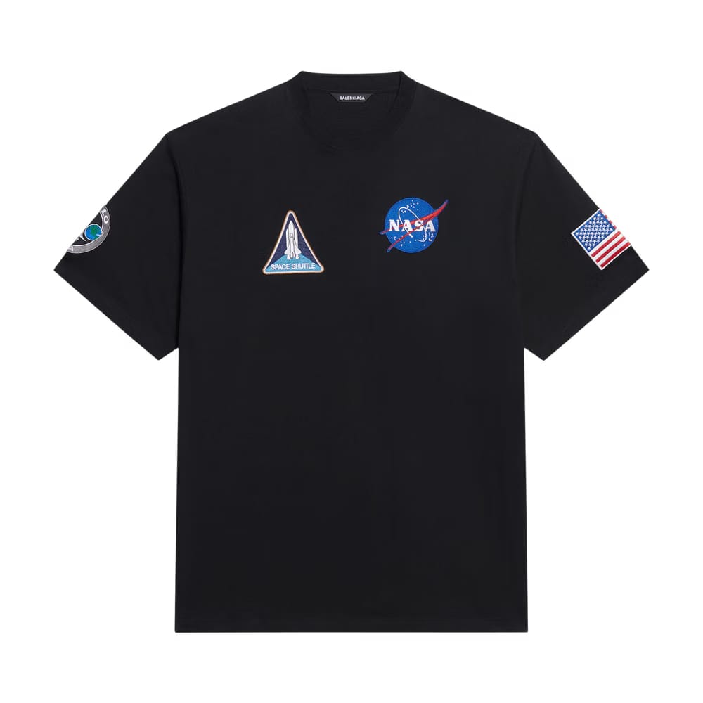 Balenciaga Boxy T-Shirt Black/White
