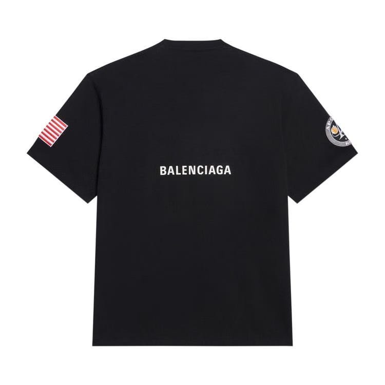 Balenciaga Boxy T-Shirt Black/White