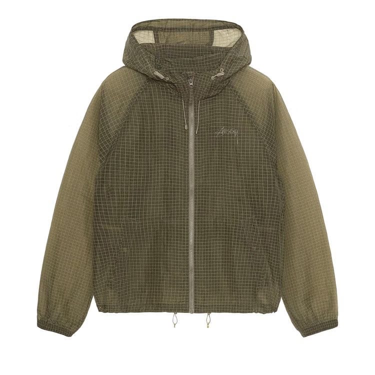 Stussy Transparent Ripstop Beach Shell Olive