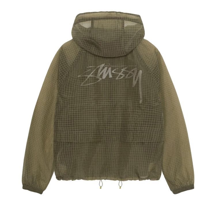 Stussy Transparent Ripstop Beach Shell Olive