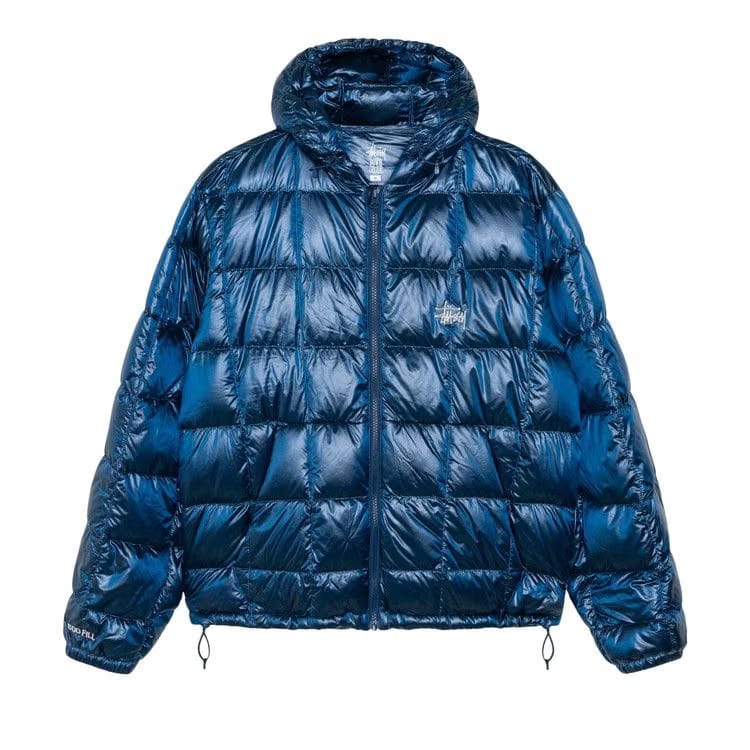 Stussy Midweight Hooded Puffer Royal