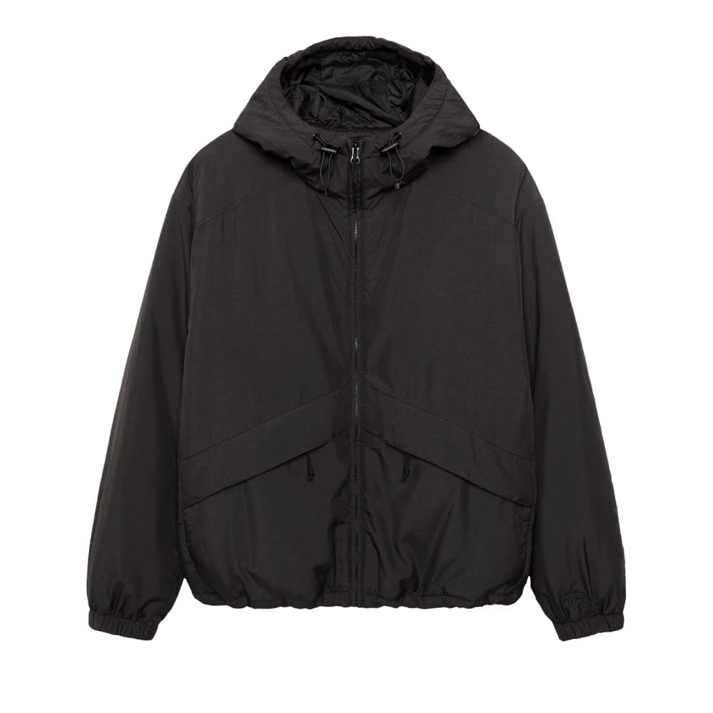 Stussy Insulated Hooded Jacket Black
