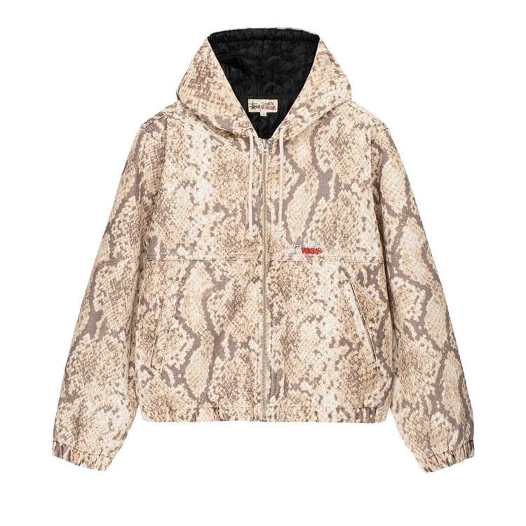 Stussy Canvas Insulated Work Jacket Python