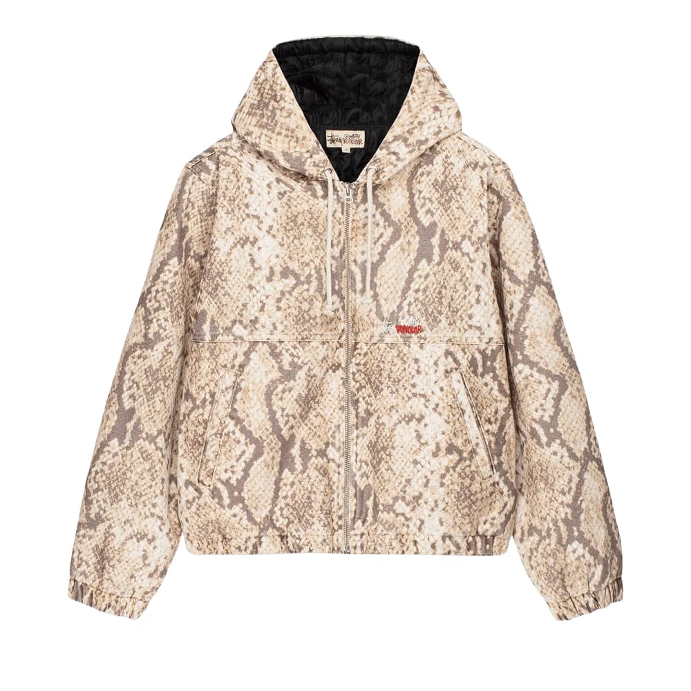 Stussy Canvas Insulated Work Jacket Python