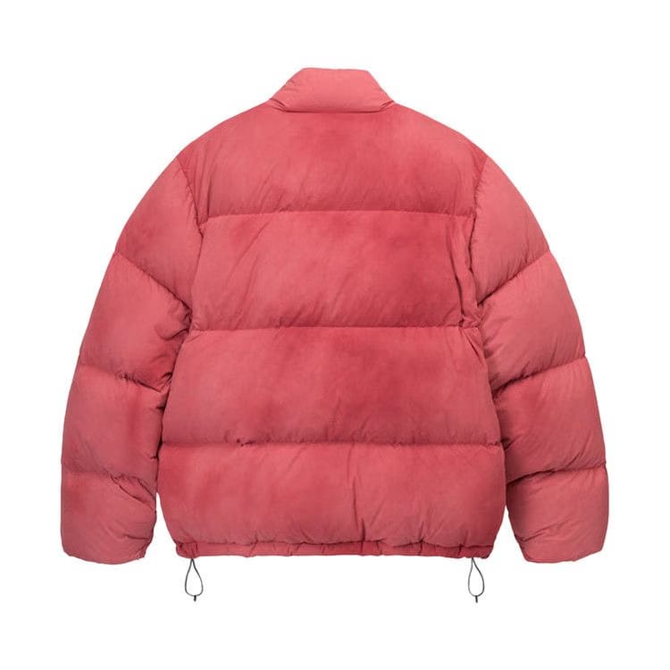 Stussy Recycled Nylon Down Puffer Faded Red