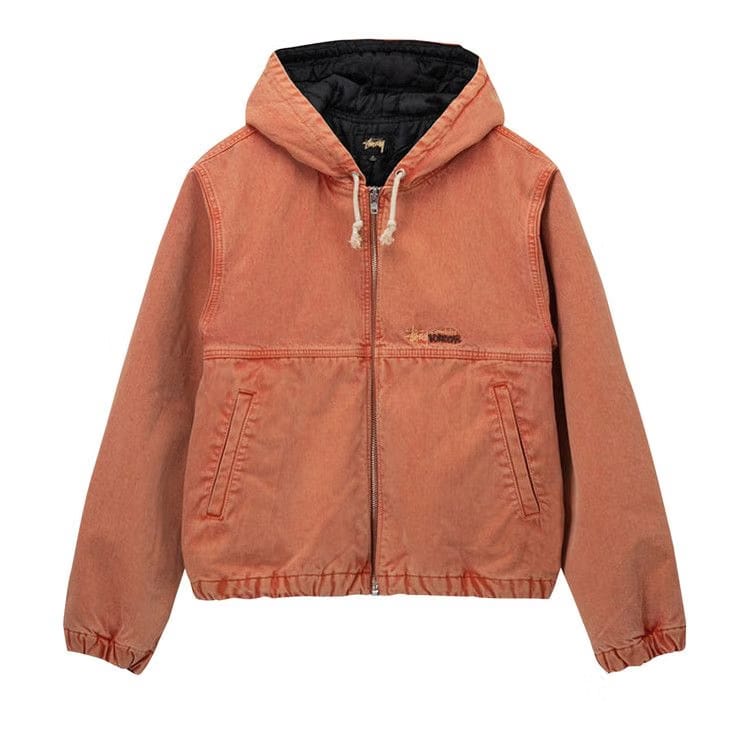 Stussy Double Dye Work Jacket Faded Red