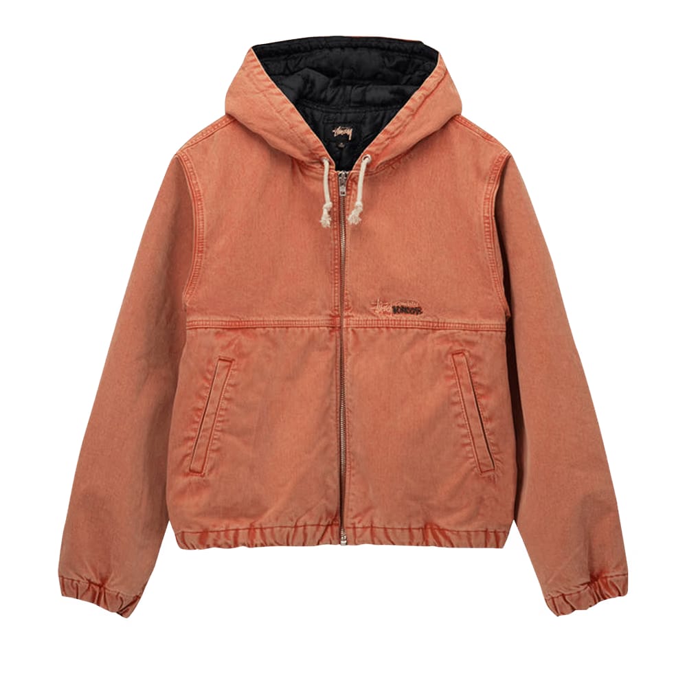 Stussy Double Dye Work Jacket Faded Red