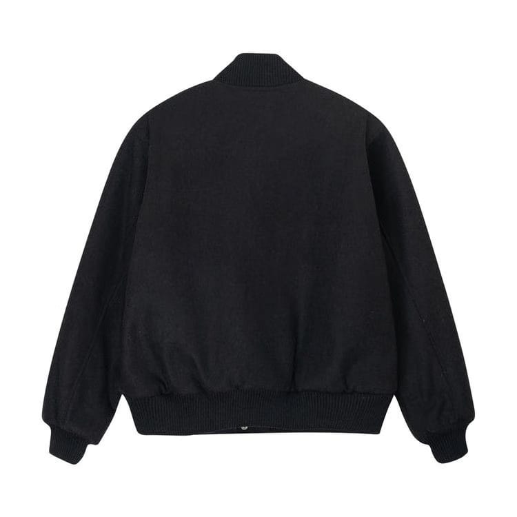 Stussy SS-Link Varsity Jacket Black