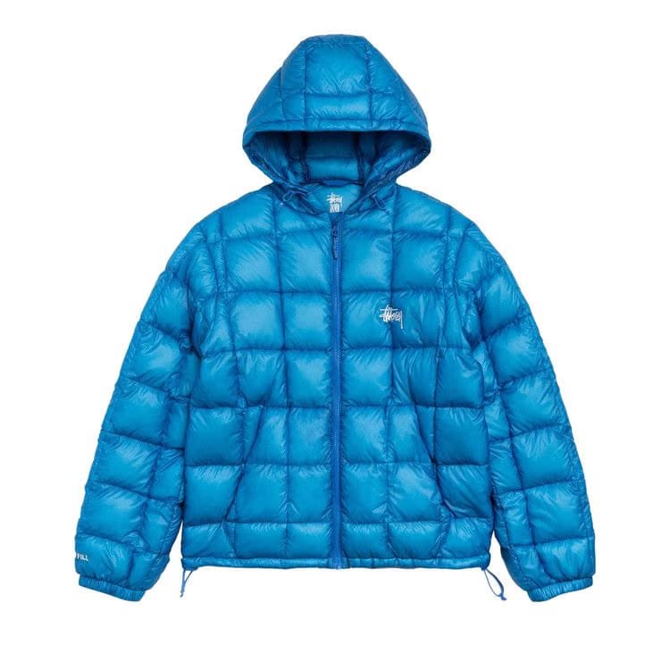 Stussy Midweight Hooded Puffer Blue