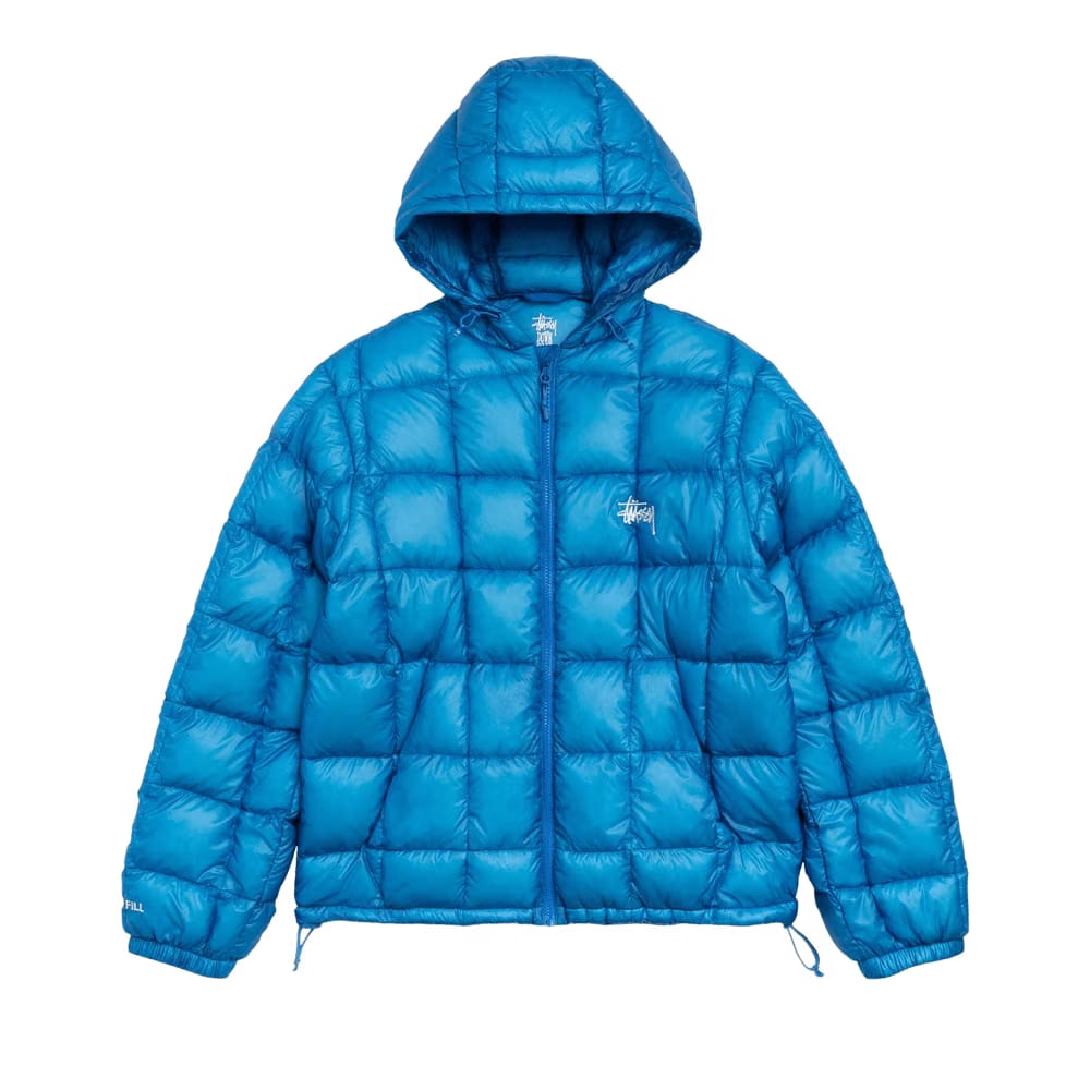 Stussy Midweight Hooded Puffer Blue