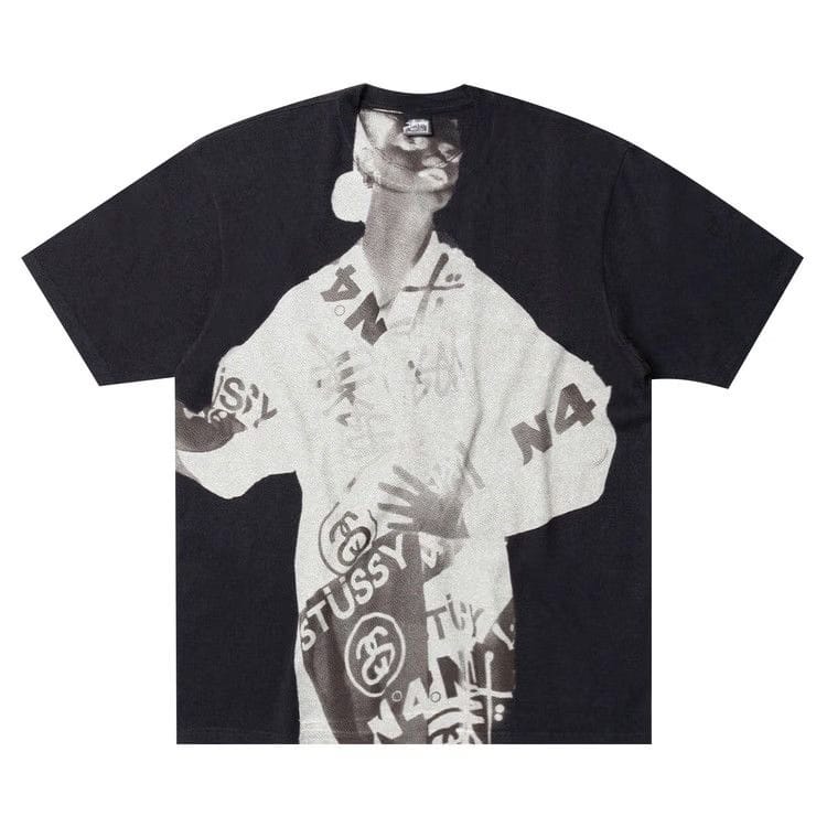 Stussy Paris T-Shirt Faded Black