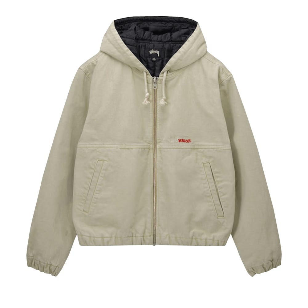 Stussy Double Dye Work Jacket Cream